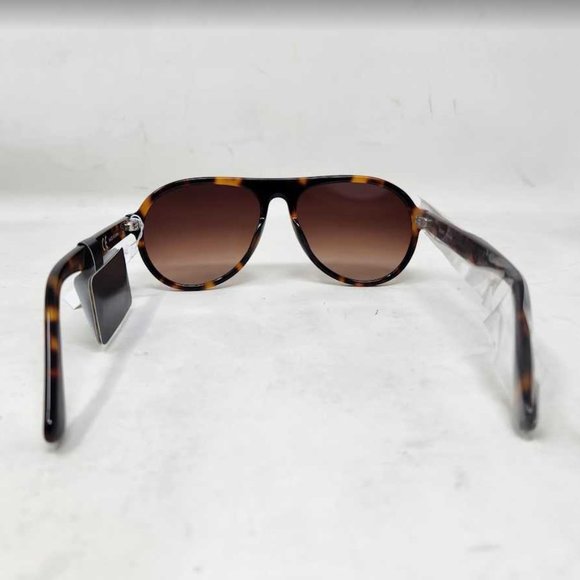 New women\'s J Crew Bondi acetate aviator sunglasses in tortoise shell / Kiwi main image 5